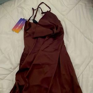 Brown dress